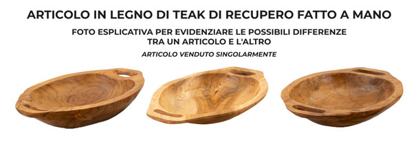 Pladnjak Wan Teak Cm 37x26,5x7