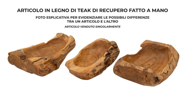 Pladnjak Narro Teak Cm 31x21x8