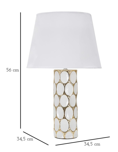 Stolna Svjetilka Glam Carv Cm Ø 34,5x56