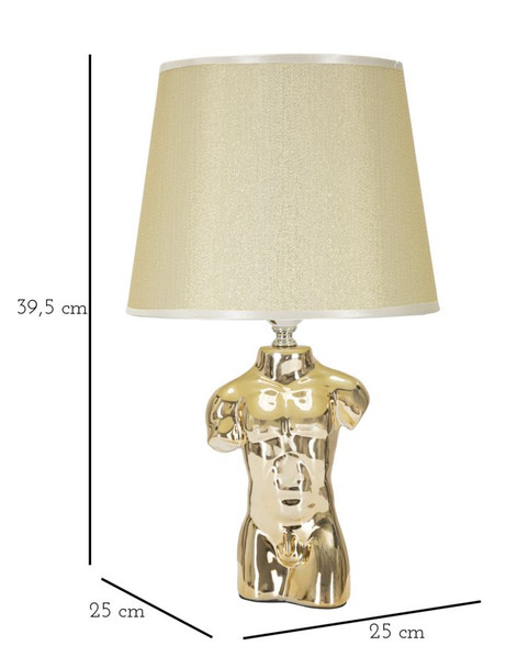 Stolna Svjetilka Glam Man Cm 25x42,5