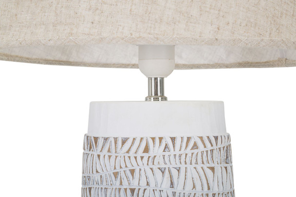 Stolna Lampa Polyresin Nairobi Cm Ø 35x60,5
