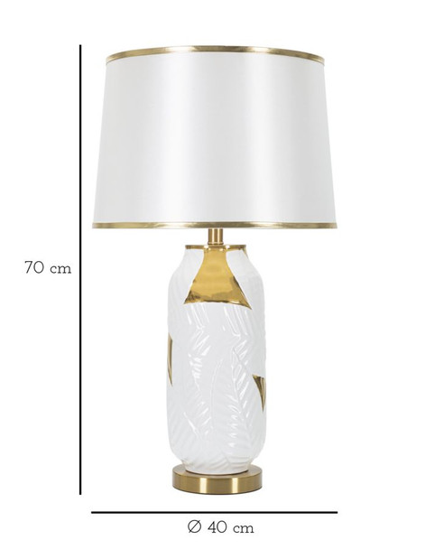 Stolna Lampa Keramika Cm Ø 40x70