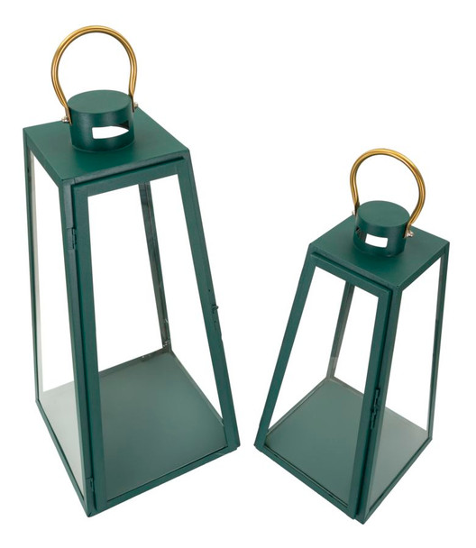 Lampion Grent Set 2kom Cm Ø 25x25x57-20x20x45