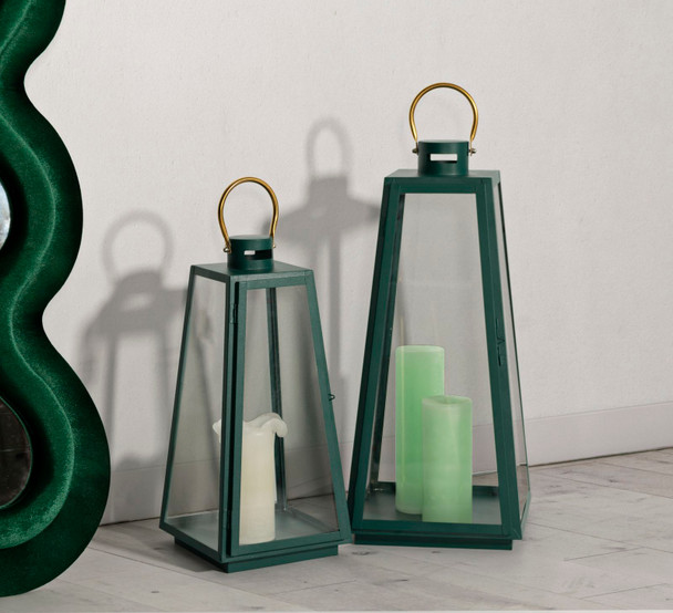Lampion Grent Set 2kom Cm Ø 25x25x57-20x20x45