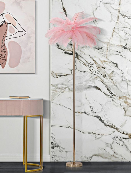 Podna  Lampa Palm Pink Cm Ø 55x160