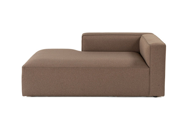 Sofa s jednim sjedištem Mora XL Chl lijevo - smeđe