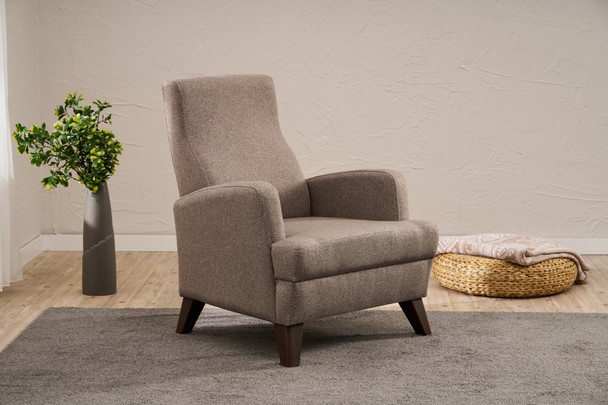Sofa s jednim sjedištem Aly Arzilla - Brown