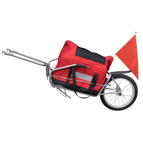 Prikolica za bicikle s torbom za pohranu