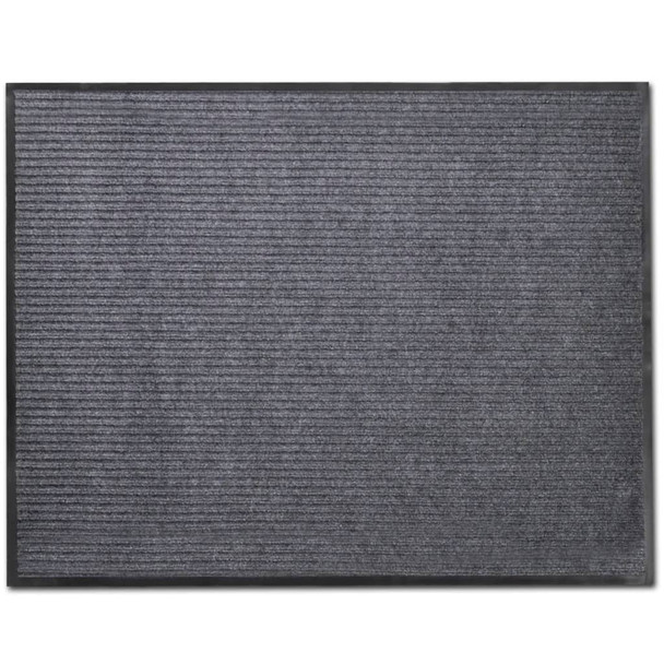 Sivi otirač protiv klizanja za vrata 120 x 180 cm