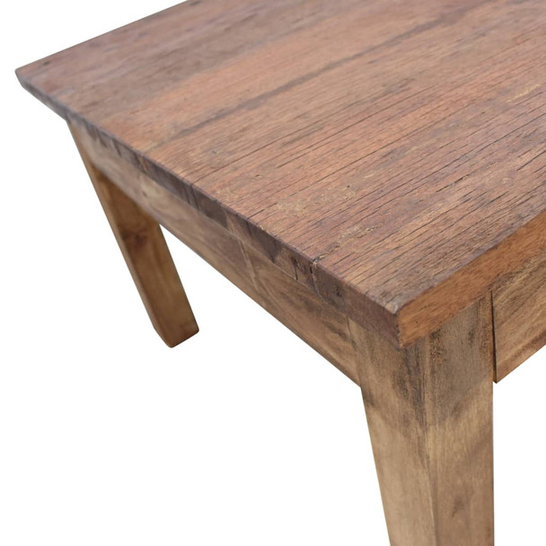Stolić za kavu masivno obnovljeno drvo 98x73x45 cm