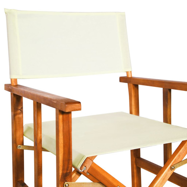 Redateljska stolica od masivnog bagremovog drva