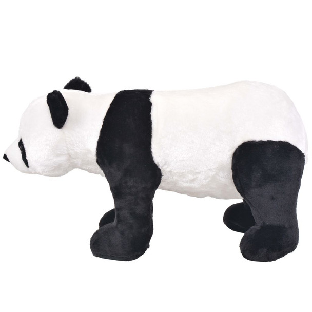 Stojeća plišana igračka panda crno-bijela XXL