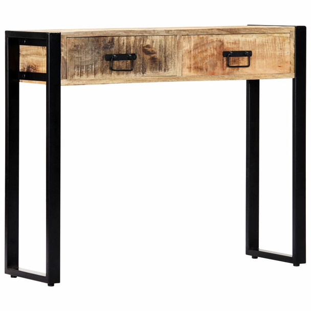 Konzolni stol od masivnog drva manga 90 x 30 x 75 cm