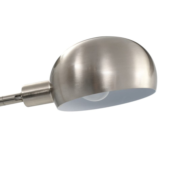 Stojeća svjetiljka 200 cm 5 x E14 srebrna