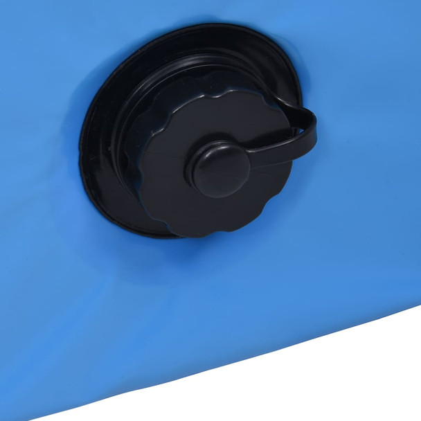 Sklopivi bazen za pse plavi 160 x 30 cm PVC