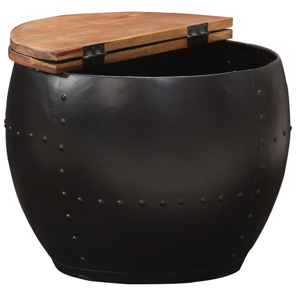 Stolić za kavu 53 x 43 cm od masivnog obnovljenog drva