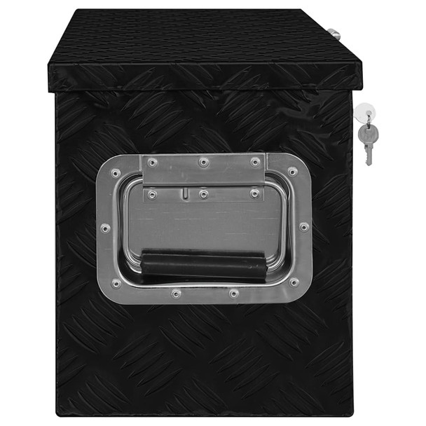 Aluminijska kutija 80 x 30 x 35 cm crna