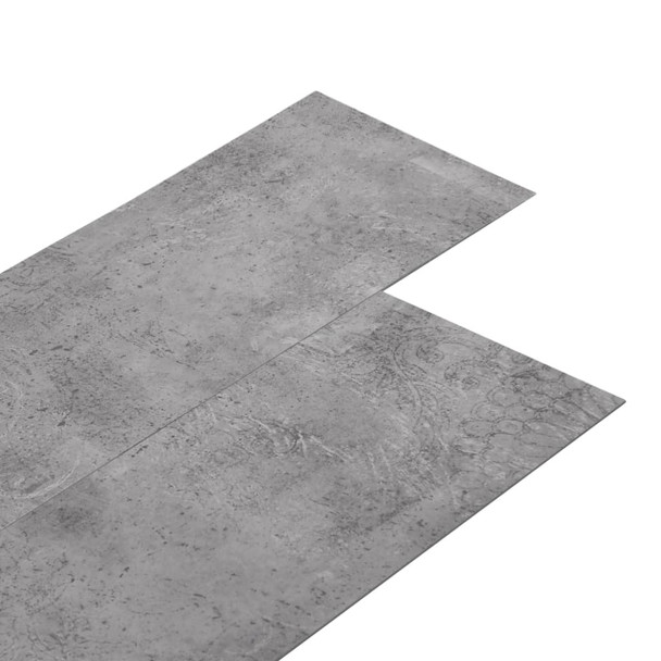 Podne obloge od PVC-a 5,26 m² 2 mm cementno smeđe