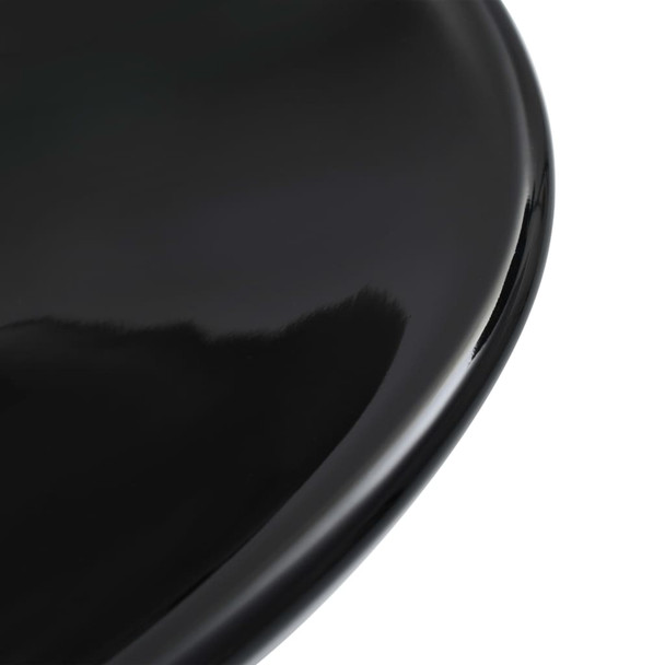 Umivaonik 58,5 x 39 x 14 cm keramički crni