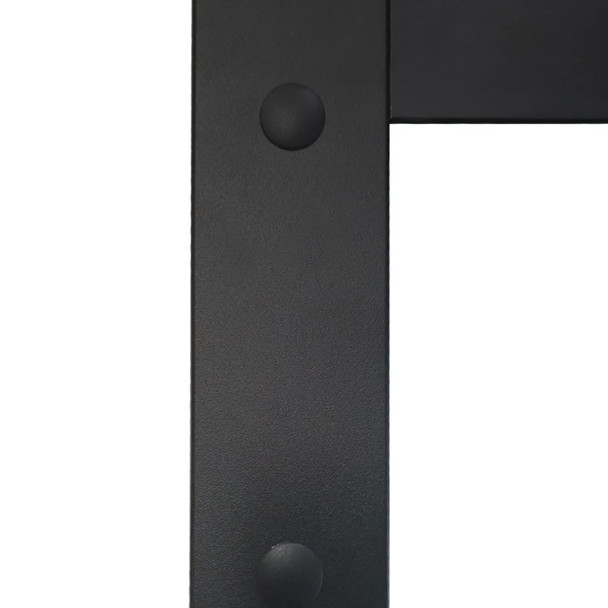 Klizna vrata od aluminija i stakla ESG 76 x 205 cm crna