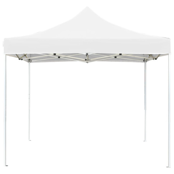 Profesionalni sklopivi šator za zabave aluminijski 2x2 m bijeli