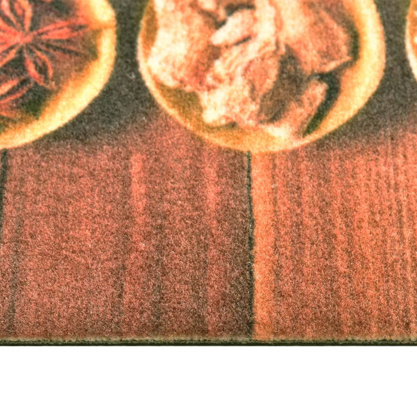 Prostirka za kuhinjski pod s uzorkom žlica periva 60 x 180 cm