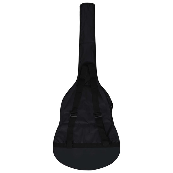 Klasična gitara za početnike s torbom crna 4/4 39 "