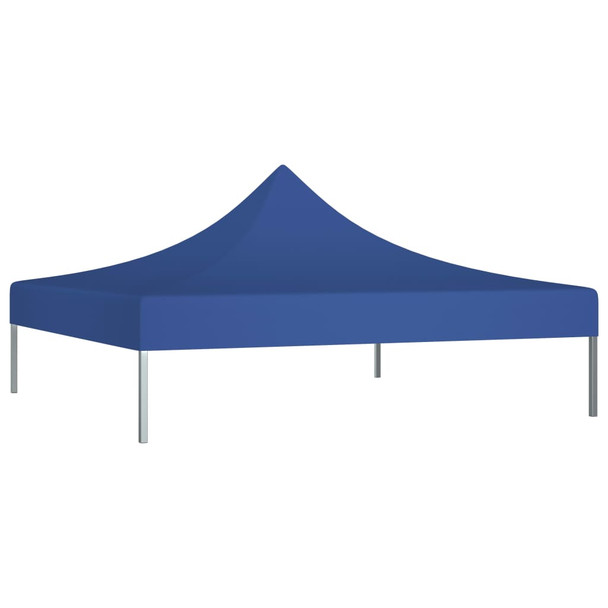 Krov za šator za zabave 2 x 2 m plavi 270 g/m²