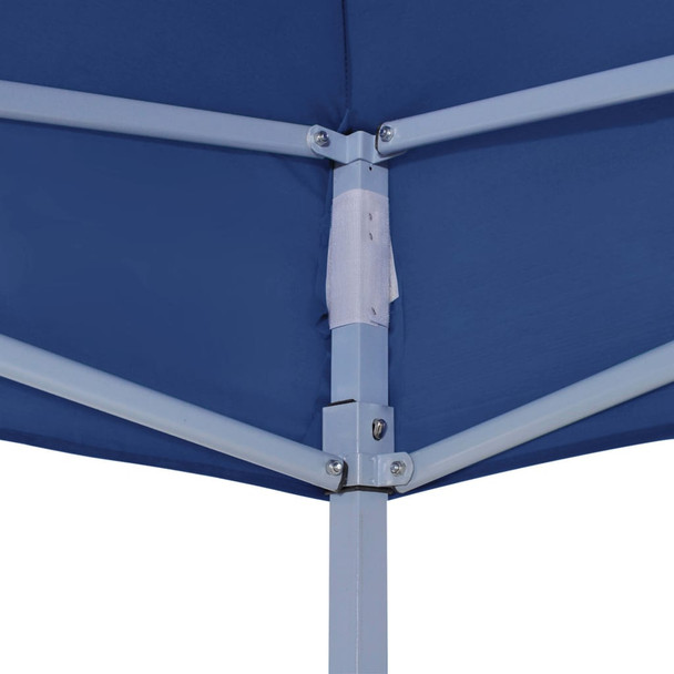 Krov za šator za zabave 2 x 2 m plavi 270 g/m²