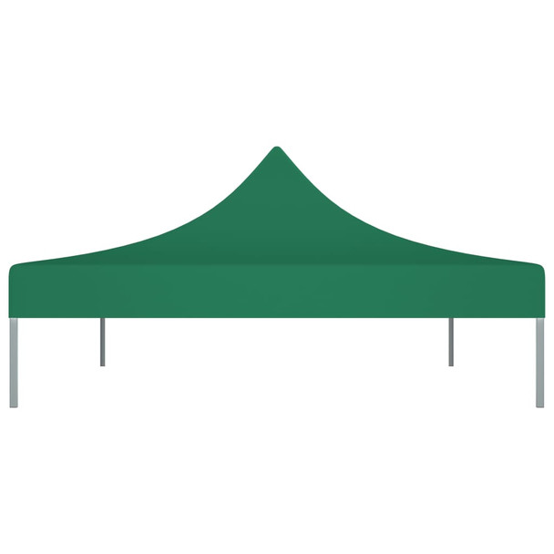 Krov za šator za zabave 4 x 3 m zeleni 270 g/m²