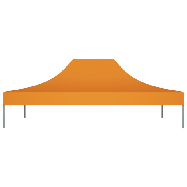 Krov za šator za zabave 4 x 3 m narančasti 270 g/m²