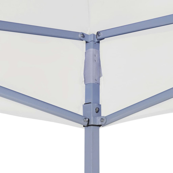 Krov za šator za zabave 4,5 x 3 m bijeli 270 g/m²
