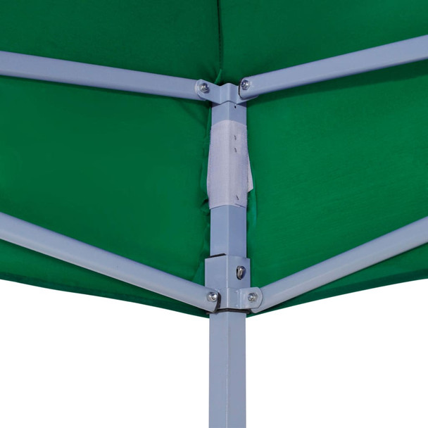 Krov za šator za zabave 4,5 x 3 m zeleni 270 g/m²