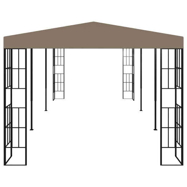 Sjenica 6 x 3 m smeđe-siva