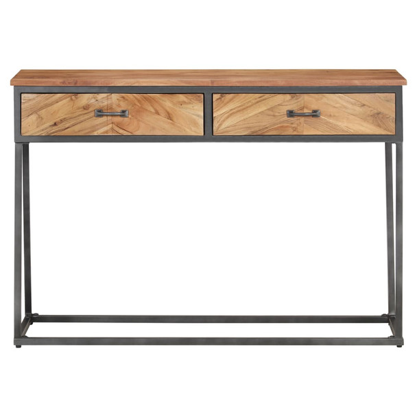 Konzolni stol 110 x 35 x 75 cm od masivnog bagremovog drva