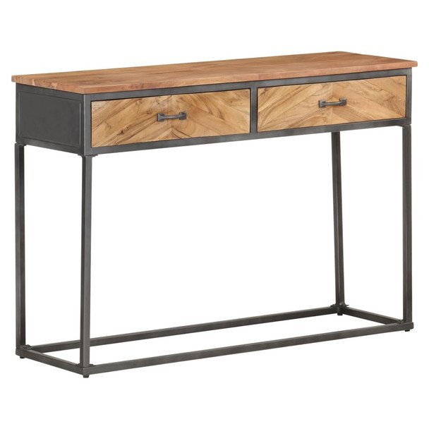 Konzolni stol 110 x 35 x 75 cm od masivnog bagremovog drva