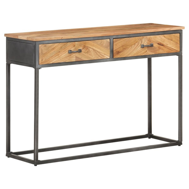 Konzolni stol 110 x 35 x 75 cm od masivnog bagremovog drva