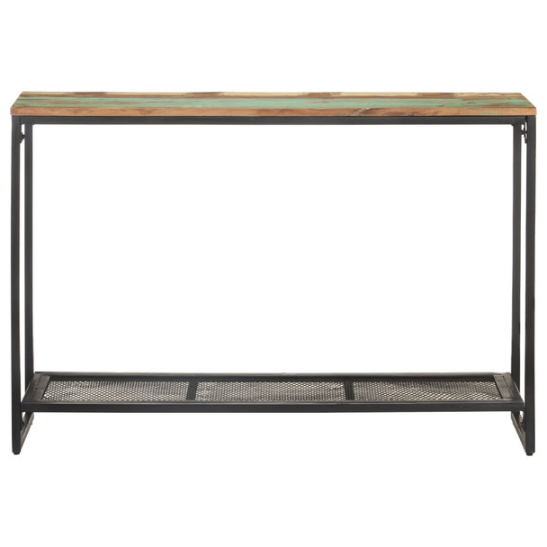 Konzolni stol 110 x 35 x 75 cm od masivnog obnovljenog drva
