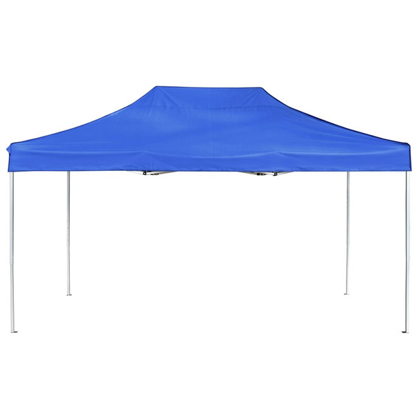 Profesionalni sklopivi šator za zabave 4,5 x 3 m plavi