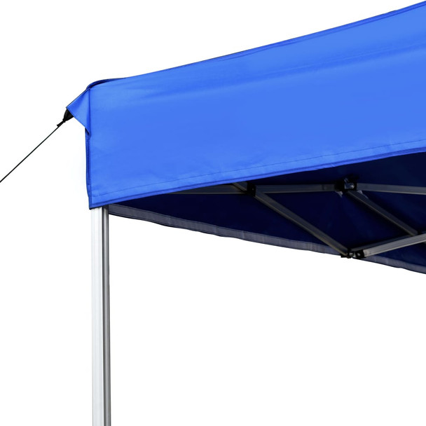Profesionalni sklopivi šator za zabave 4,5 x 3 m plavi