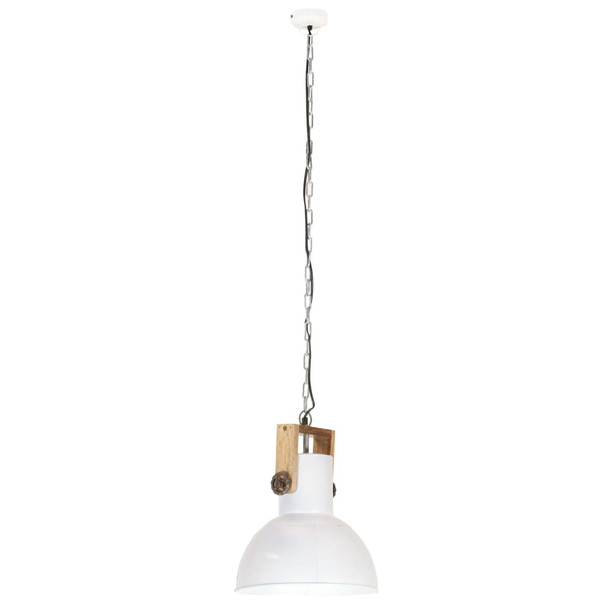 Industrijska viseća svjetiljka 25 W bijela okrugla 32 cm E27