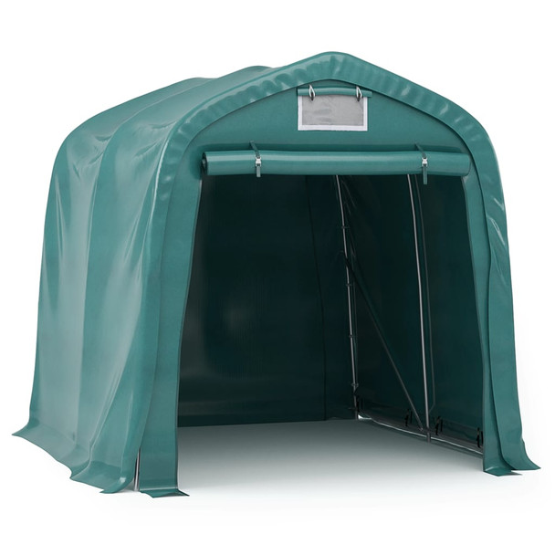 Garažni šator PVC 1,6 x 2,4 m zeleni
