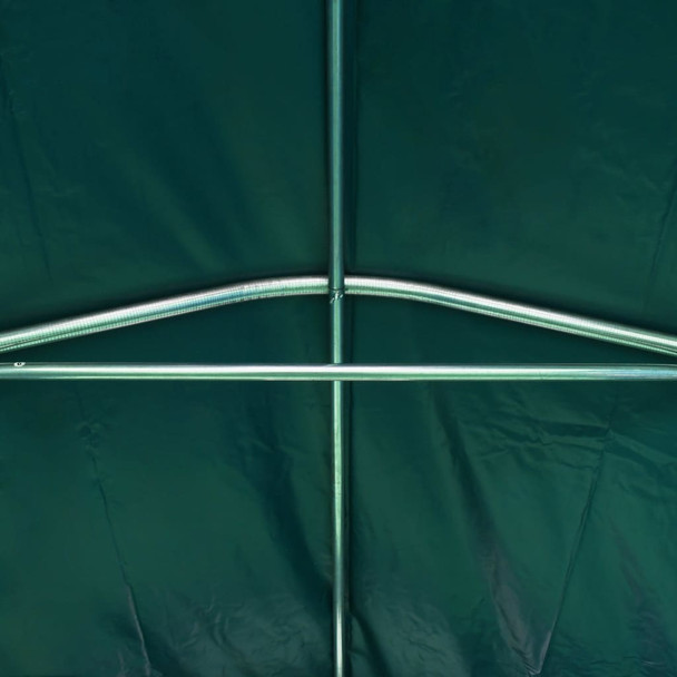Garažni šator PVC 2,4 x 2,4 m zeleni