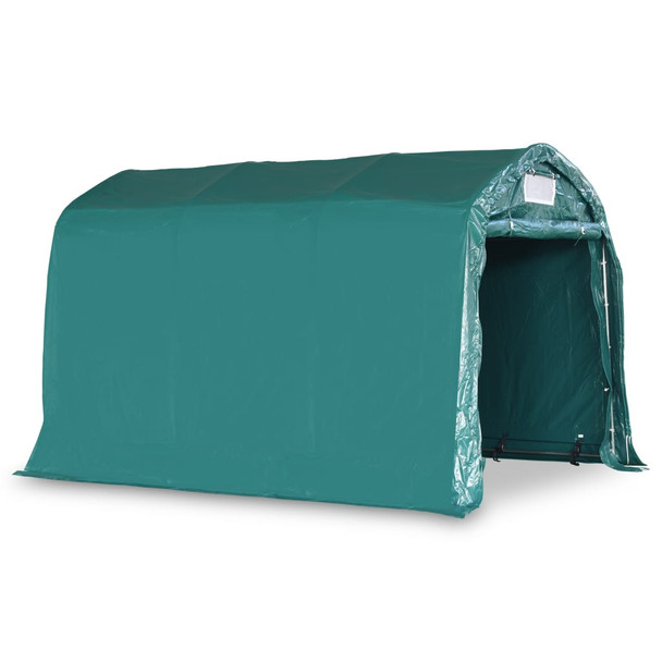 Garažni šator PVC 2,4 x 3,6 m zeleni
