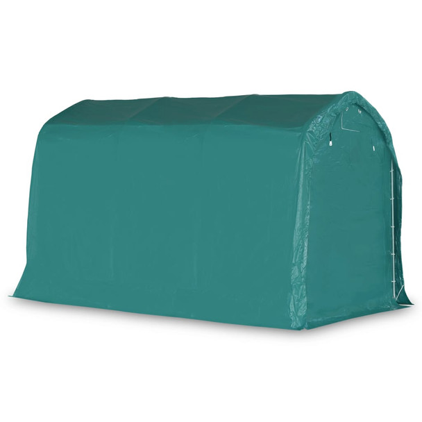 Garažni šator PVC 2,4 x 3,6 m zeleni