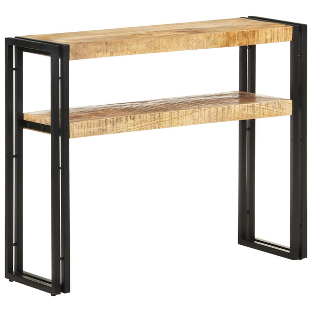 Konzolni stol 90 x 30 x 75 cm od grubog drva manga