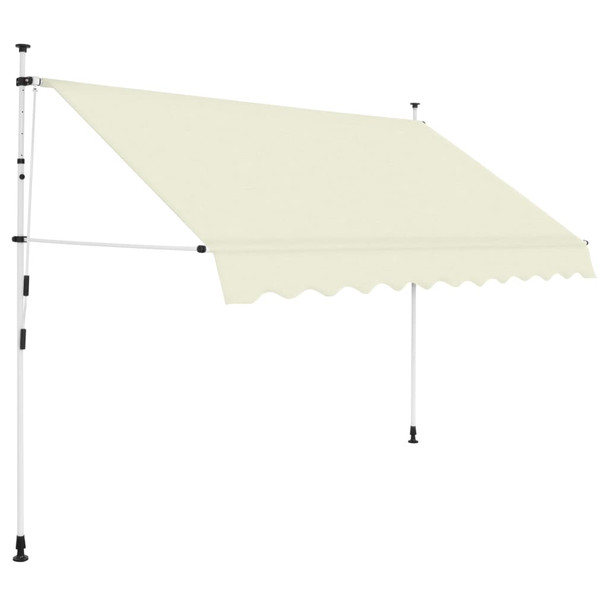 Tenda na ručno uvlačenje 300 cm krem