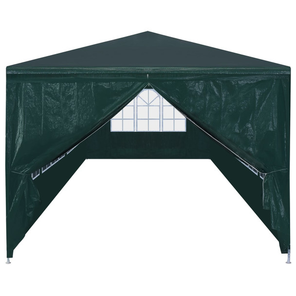 Šator za zabave 3 x 9 m zeleni