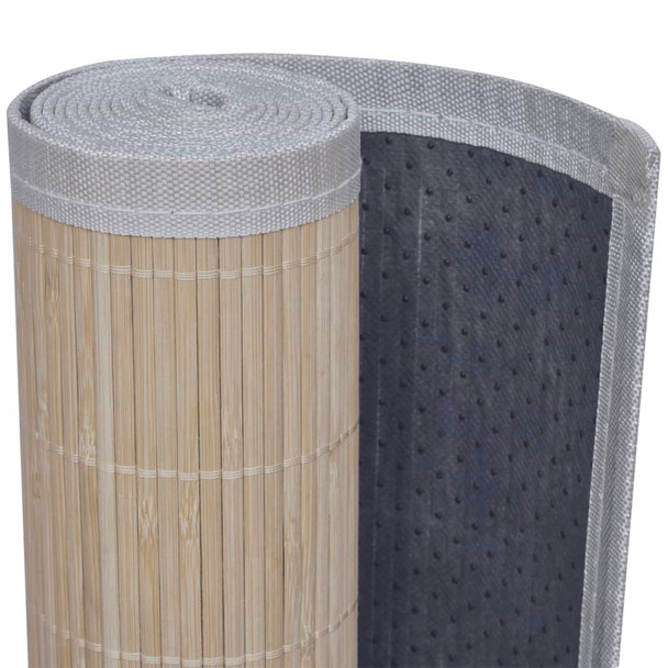 Pravokutni tepisi od prirodnog bambusa 2 kom 120 x 180 cm