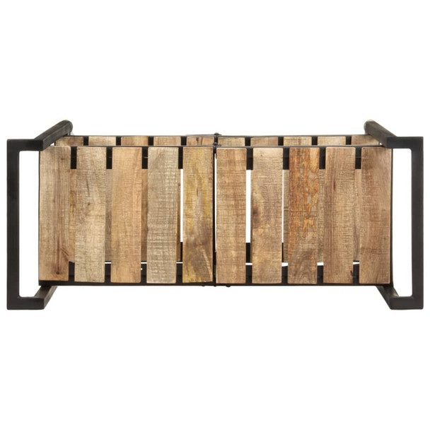 Kuhinjska kolica 87 x 36 x 81 cm od masivnog drva manga